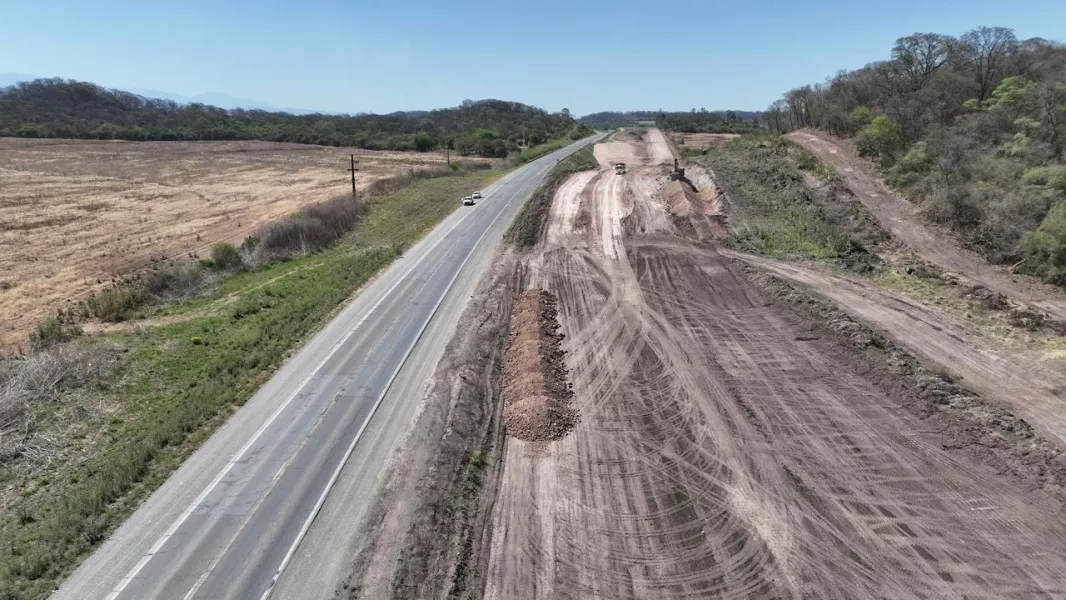Avanza la obra en la ruta 9/34