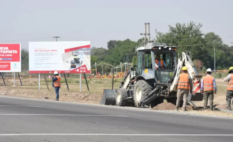 Avanza la obra de la autopista del Valle de Lerma