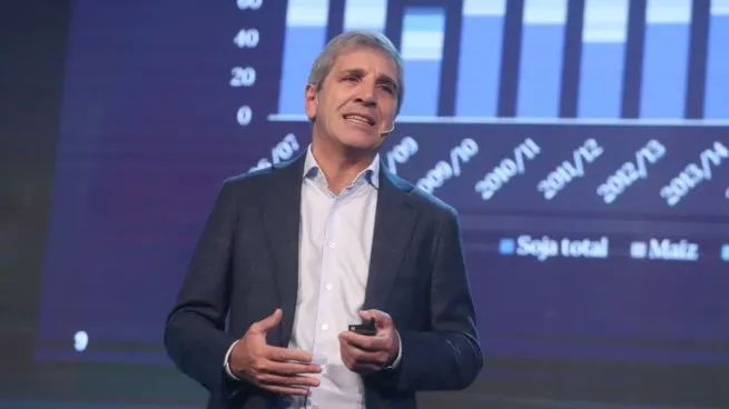 Luis Caputo salió a contener las dudas del modelo económico y trazó los próximos pasos de la gestión