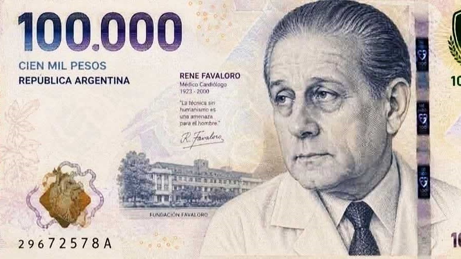 El Central desmintió el lanzamiento de un billete de $ 100 mil