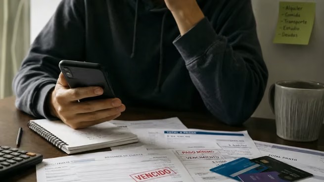 El 72% de los menores de 40 años se queda sin plata antes del día 20 y seis de cada diez se endeudaron